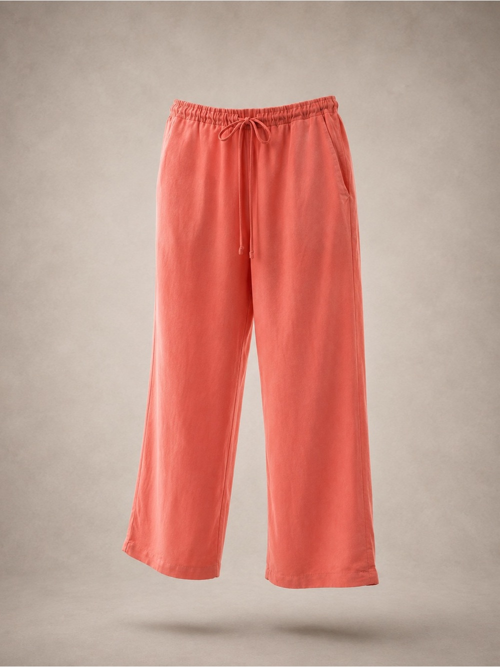 fresh produce Coral Elastic Waist Skirt